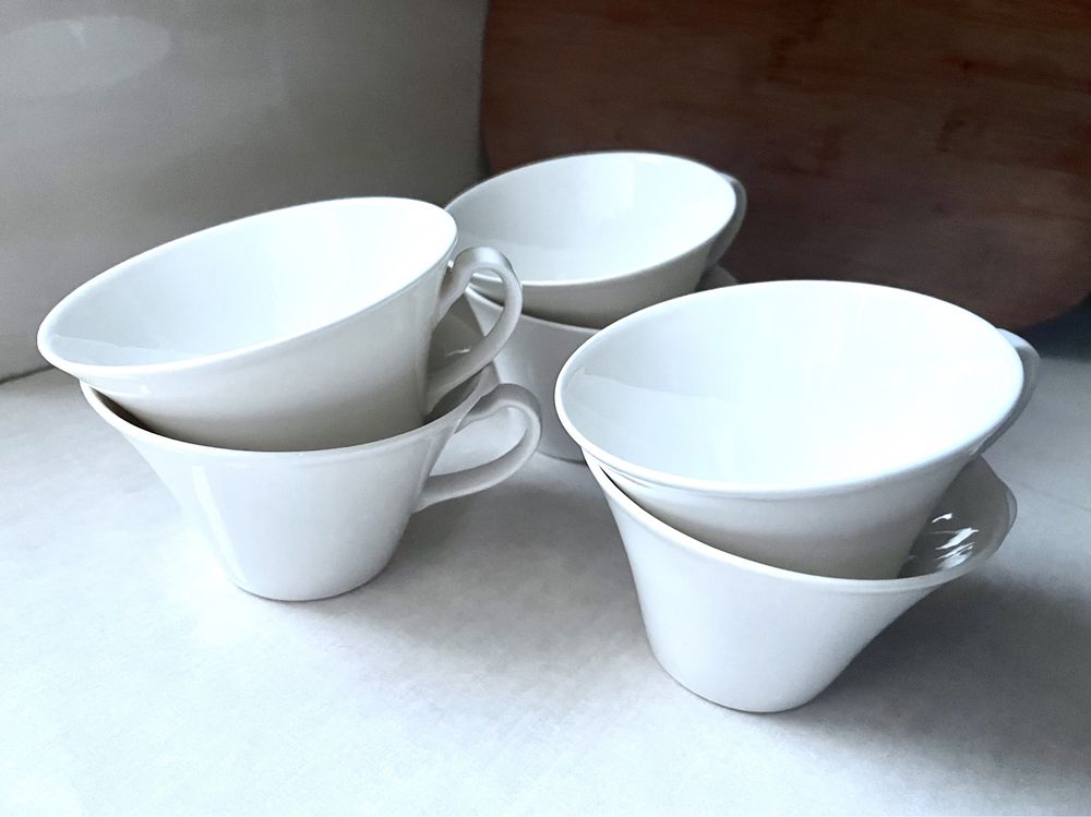 6 filiżanek fine royal porcelain Lorel Karolina