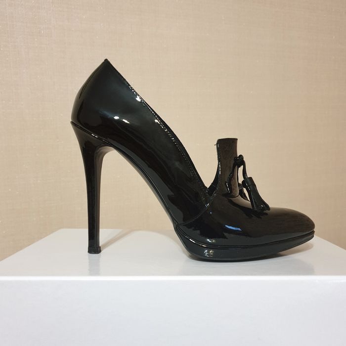 Туфли Dali belleza кожа с кисточками човники класика лодочки шпилька л