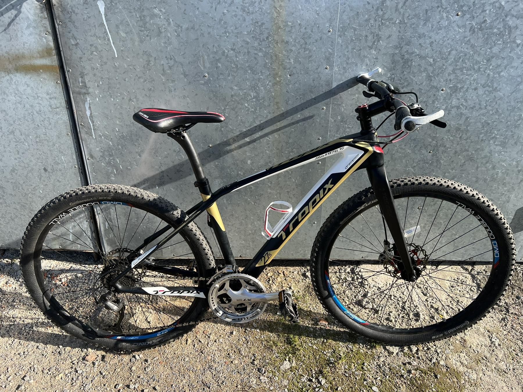 Карбоновий велосипед tropix carbon cross mtb