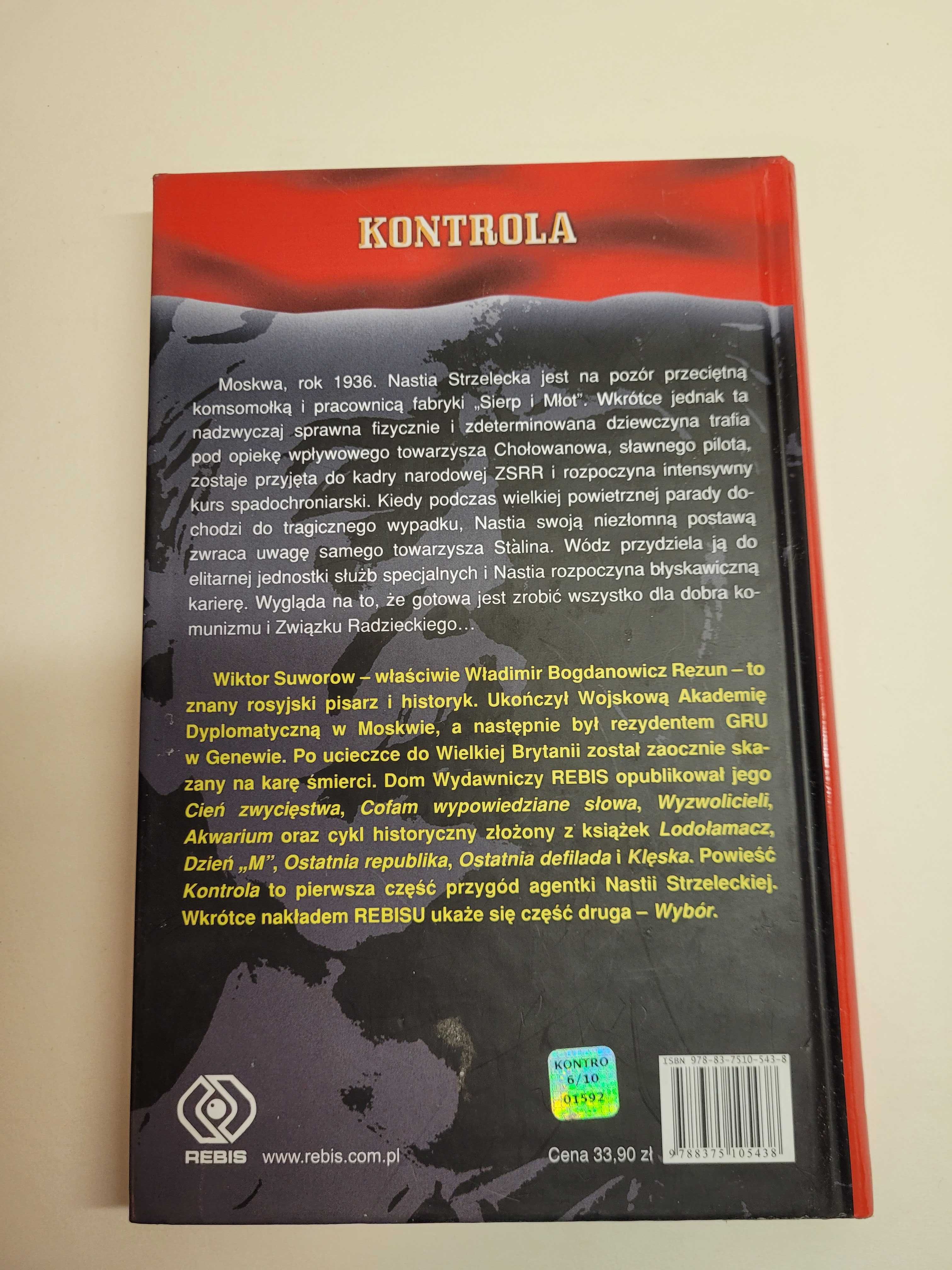 Wiktor Suworow Kontrola -Powieść z cyklu o Nastii Strzeleckiej