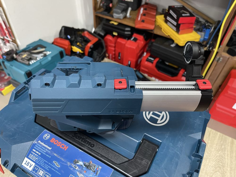 Bosch GDE 18V-12 + L-Boxx / система пиловидалення для GBH 18V-22