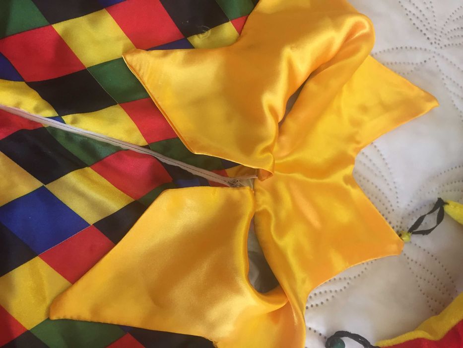 Костюм Скомороха (Блазня, Арлекіно) карнавальний на зріст 95-105см