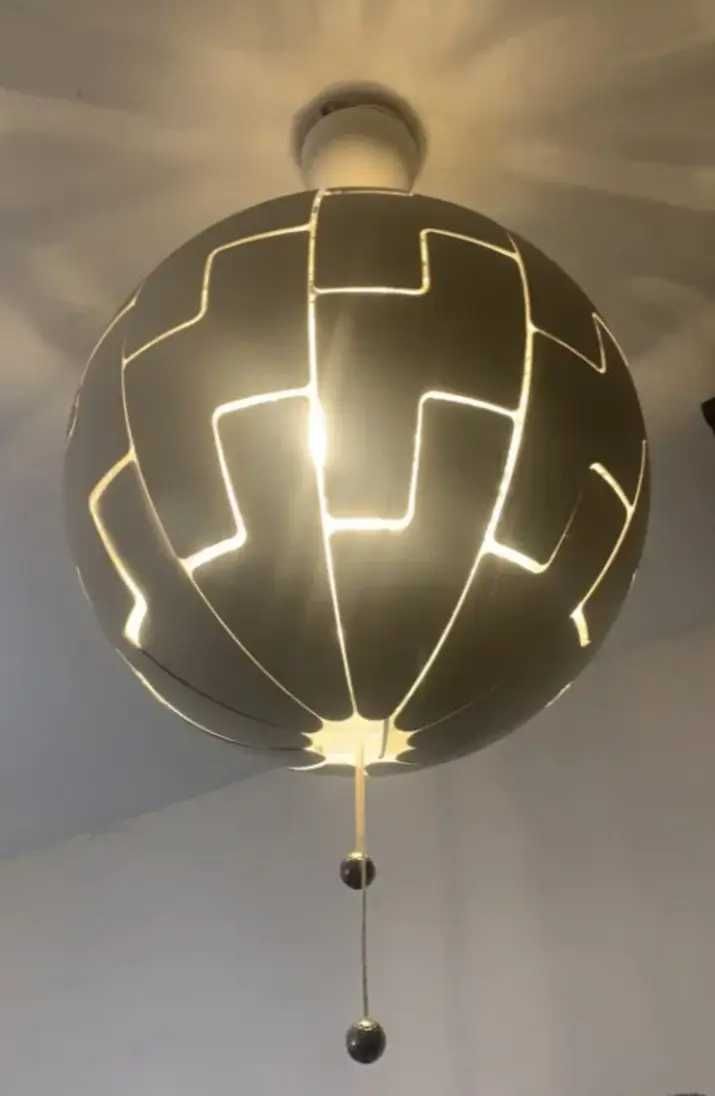 Ikea żyrandol lampa kula