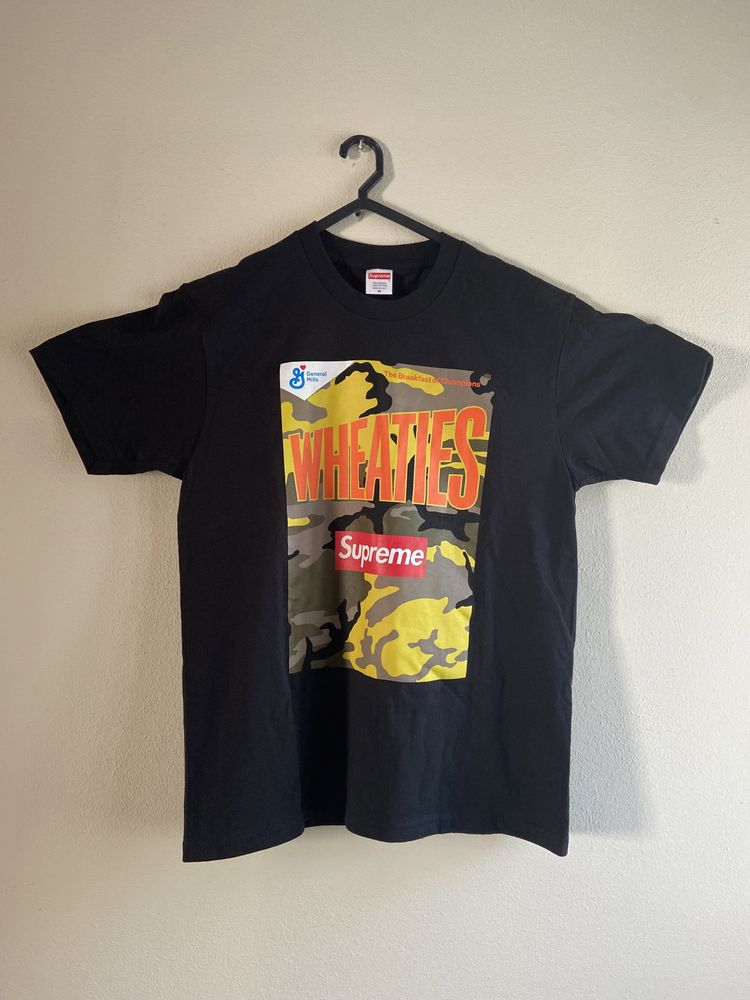 T-Shirt supreme preta