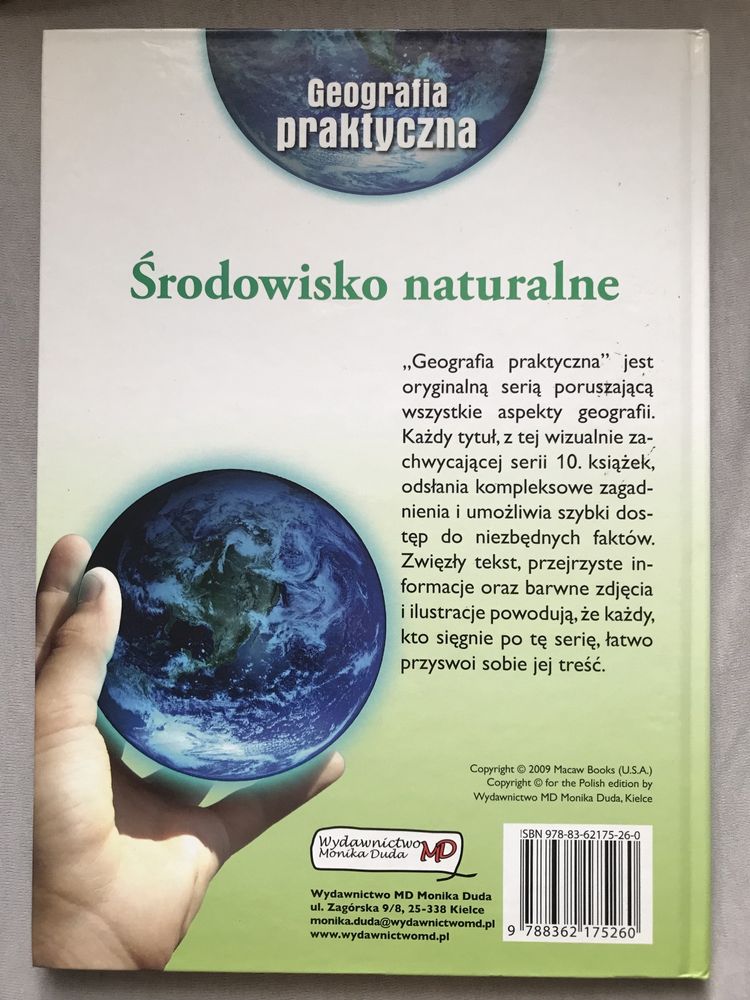 Książka przyrodnicza „środowisko naturalne”