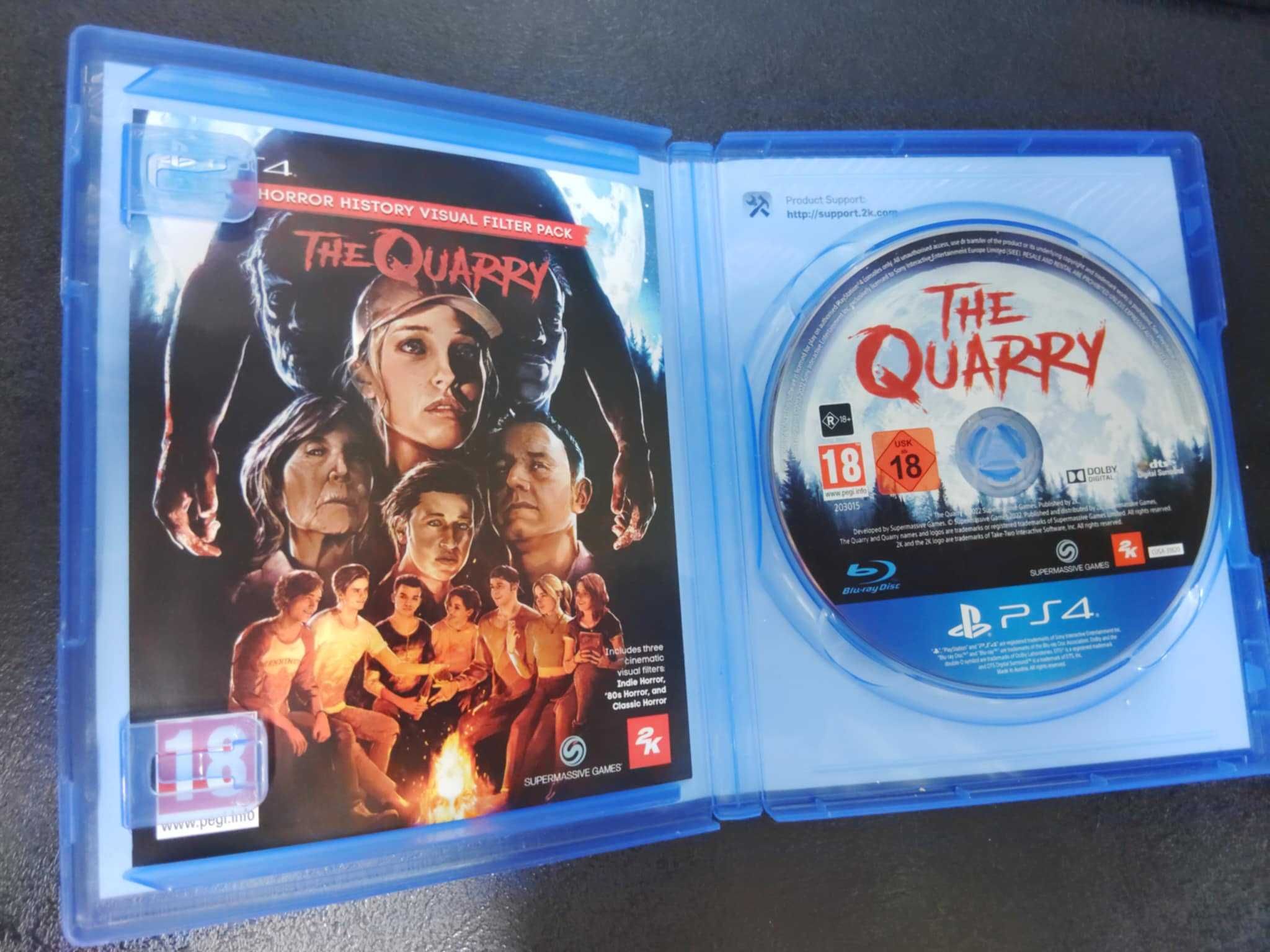 The Quarry PS4 Polskie napisy są w grze