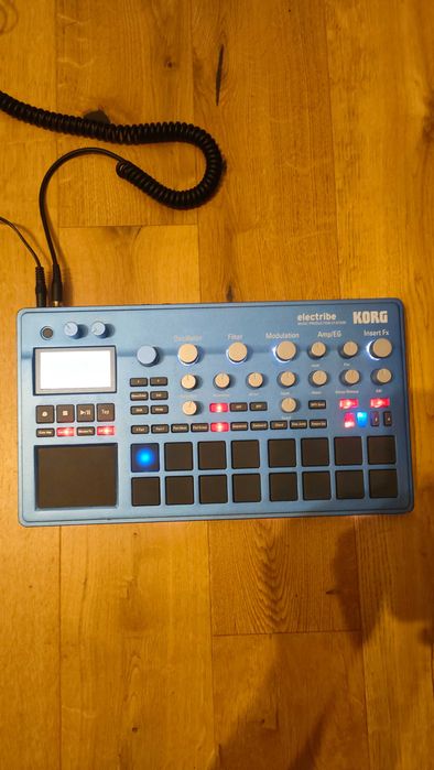 Korg electribe 2, niebieski, Music Production Station, jak nowy!