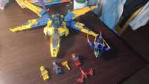 LEGO ninjago samolot arina i rasa