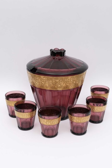 Zestaw do ponczu, Walther and Sohne AG, Niemcy, lata 50.