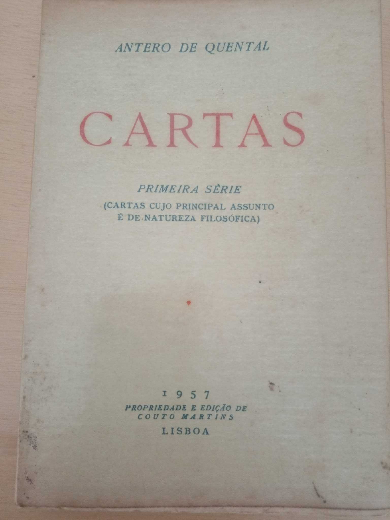 Cartas de Antero de Quental (primeira série, 1957)