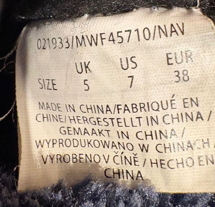 Śniegowce ocieplane rozmiar 38 mountain warehouse