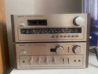 Wzmacniacz i tuner Sony na tranzystorach