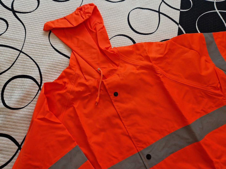 Conjunto Impermeável de Alta Visibilidade EN 471/03 (Tam. L)