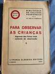 Para Observar as Crianças - Dr. Faria de Vasconcelos