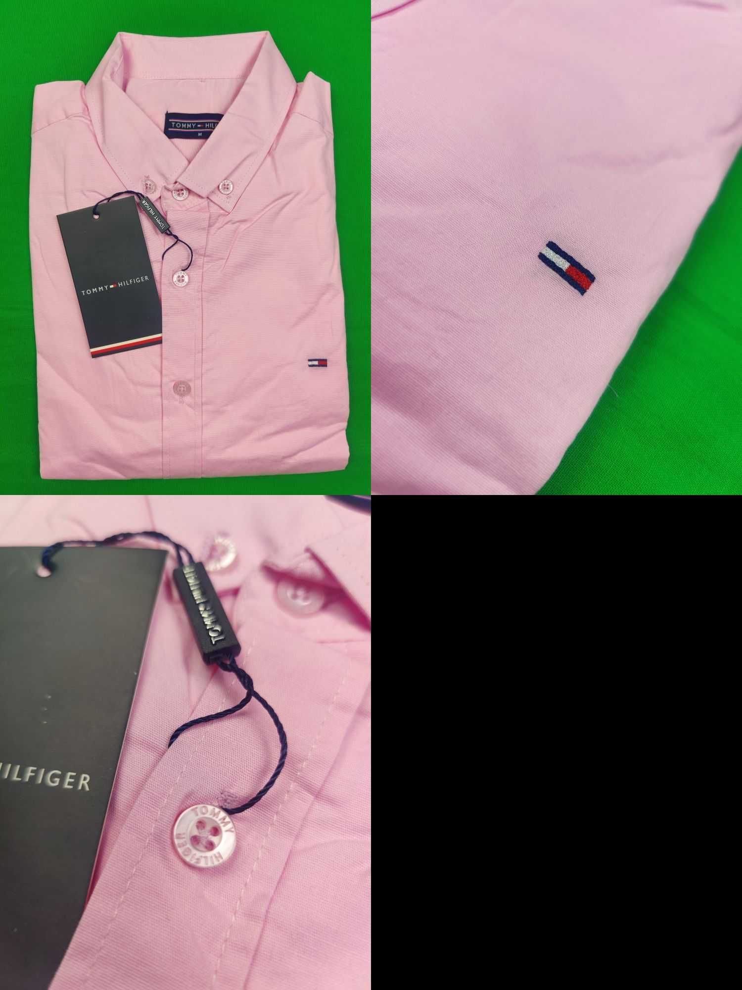 Koszule męskie M-3XL Slim Fit Tommy Hilfiger Ralph Lauren Premium