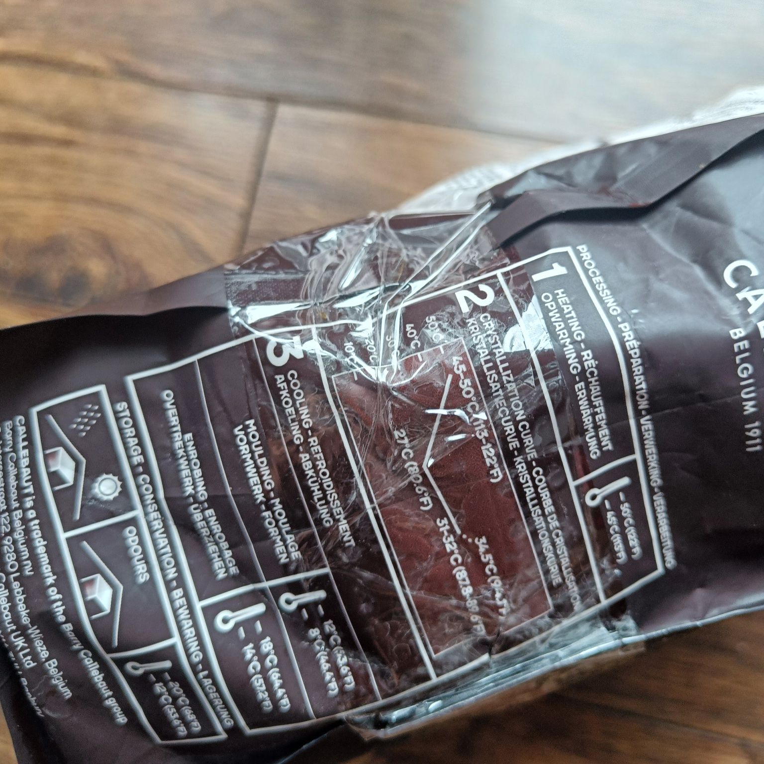 Oryginalna czekolada ciemna belgijska 2,5 kg