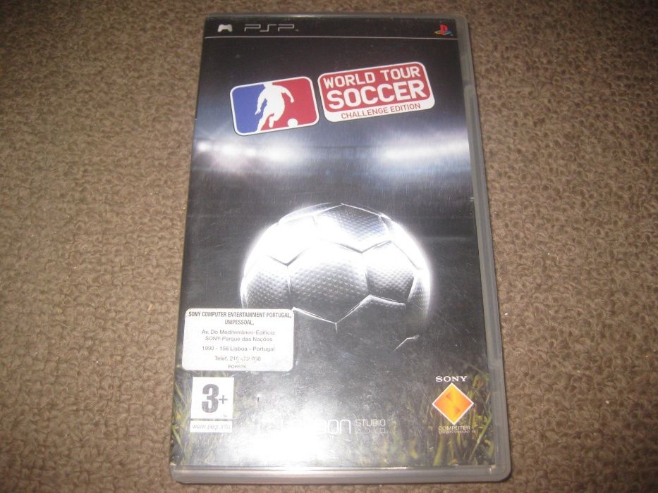 Jogo PSP "World Tour Soccer: Challenge Edition" Completo!