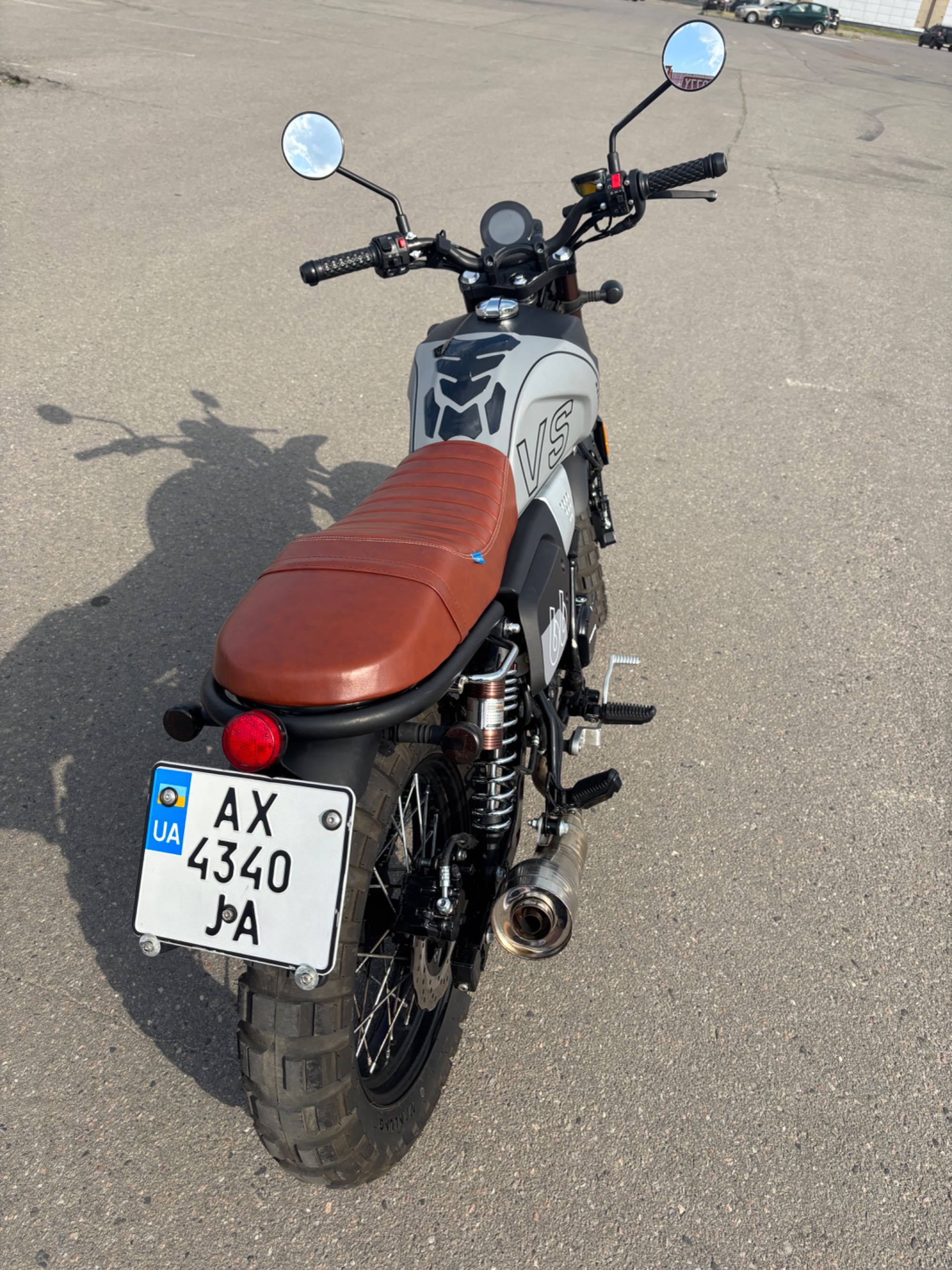 FORTE FT250-F6 Scrambler, до 20 Июля, 250 кубов, 2 ключа Как Новый