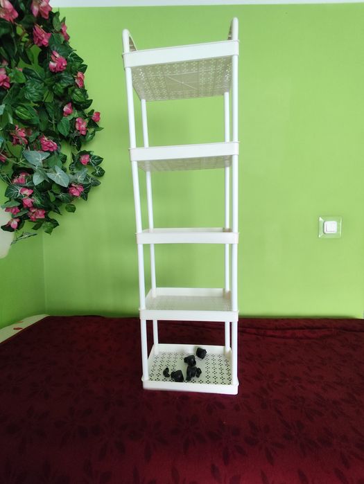 Regał plastikowy 5 półek nowy