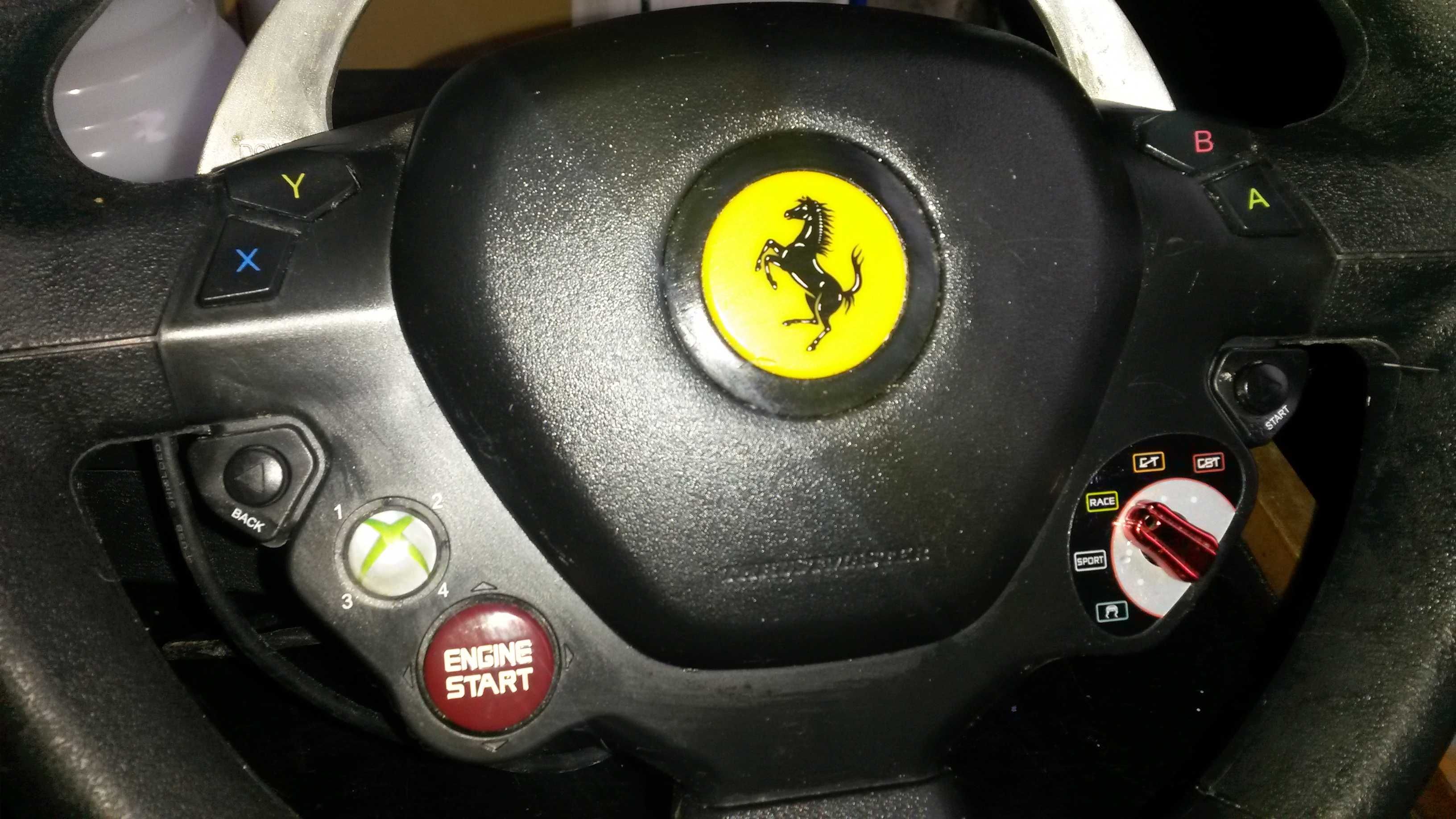 Kierownica Thrustmaster Ferrari 458 Italia komputer PC lub Xbox 360