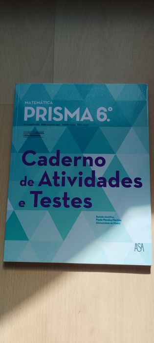 Matemática prisma 6 caderno de atividades