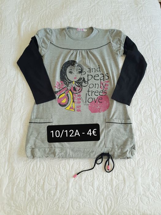 Roupa menina 10 anos