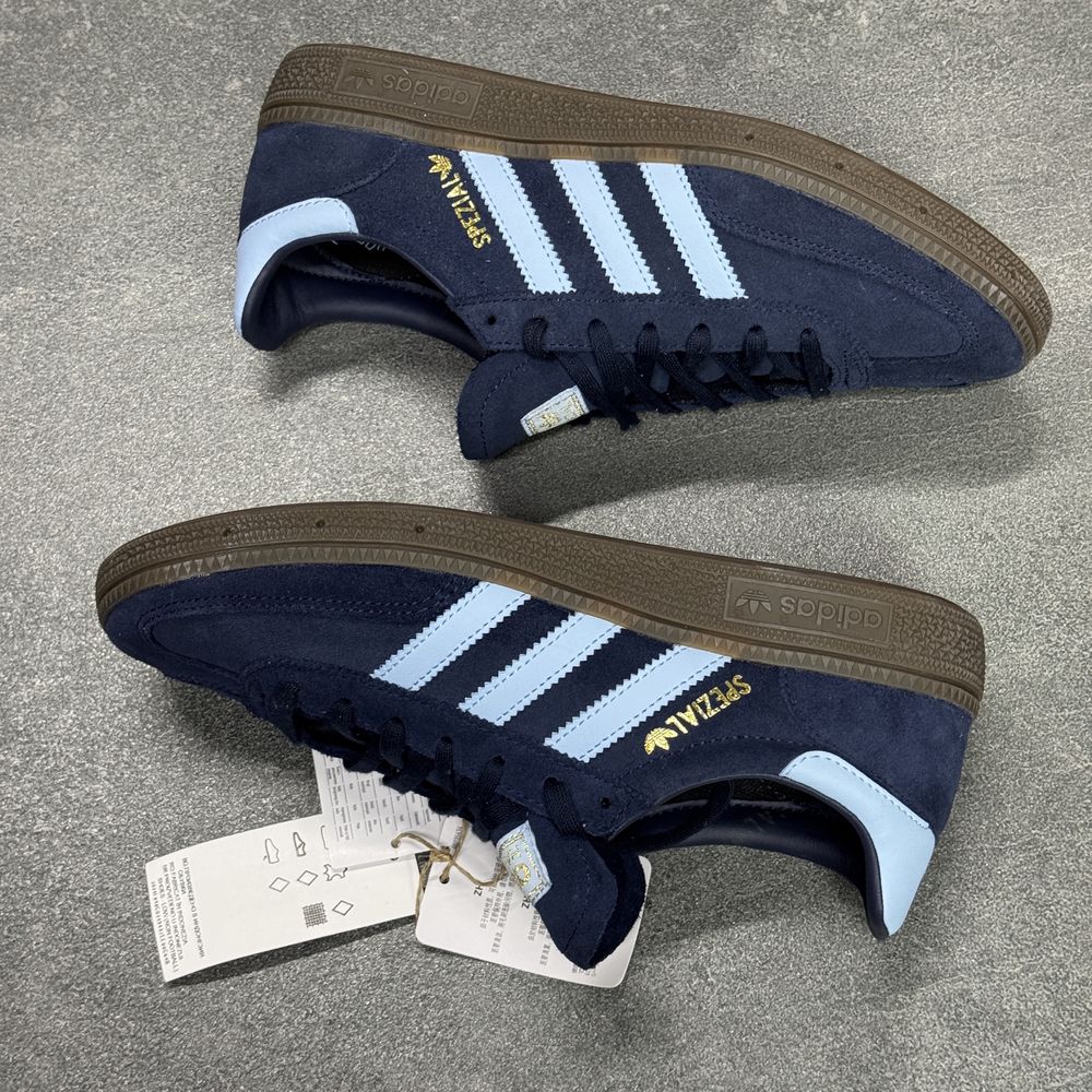 Сині шкіряні кросівки Adidas Spezial IH8011 ОРИГІНАЛ 100% 38.5/40 р