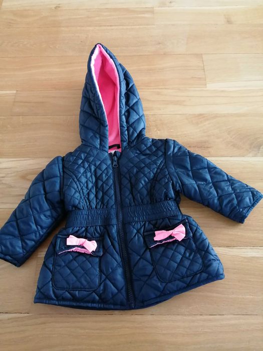 Kurtka Pepco r.74 Dziewczęca Granatowa