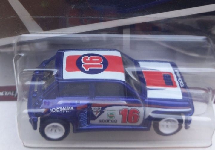 Renault 5 turbo rodas de borracha hot wheels