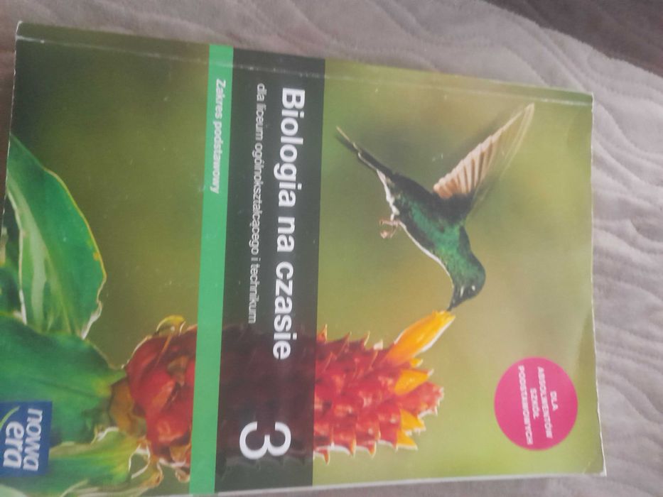 Biologia na czasie 3. Liceum I technikum. Zakres podstawowy