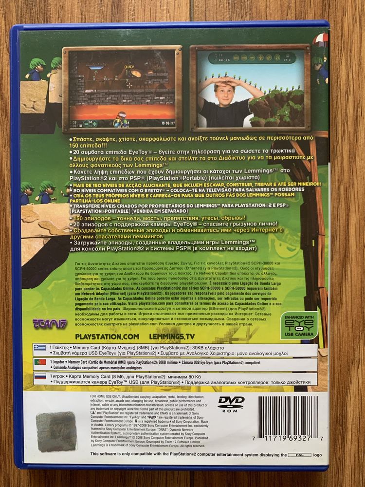 PS2 - Lemmings - Jogo