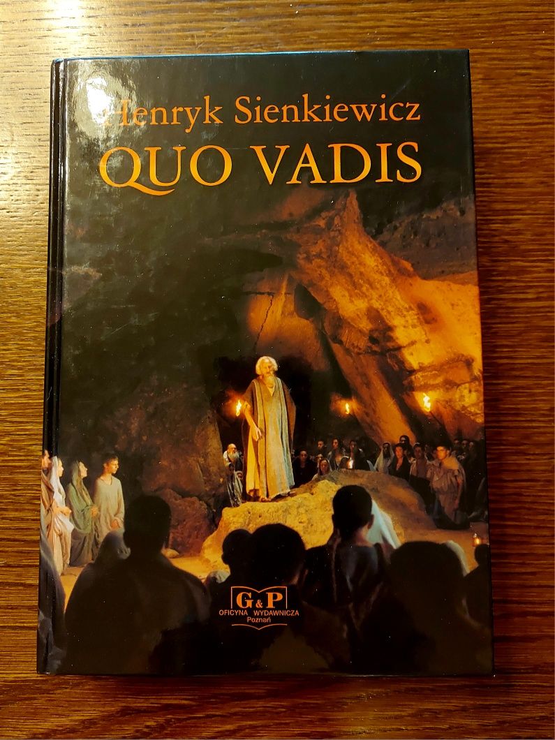 Książka "Quo Vadis" Henryk Sienkiewicz twarda oprawa okazja