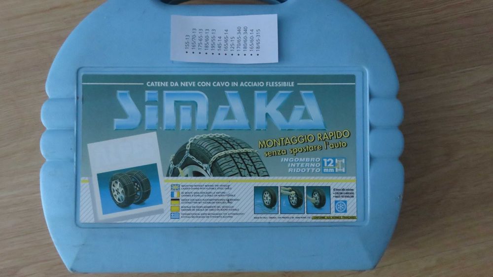Łańcuchy śniegowe Simaka 40 KN 13* 14*