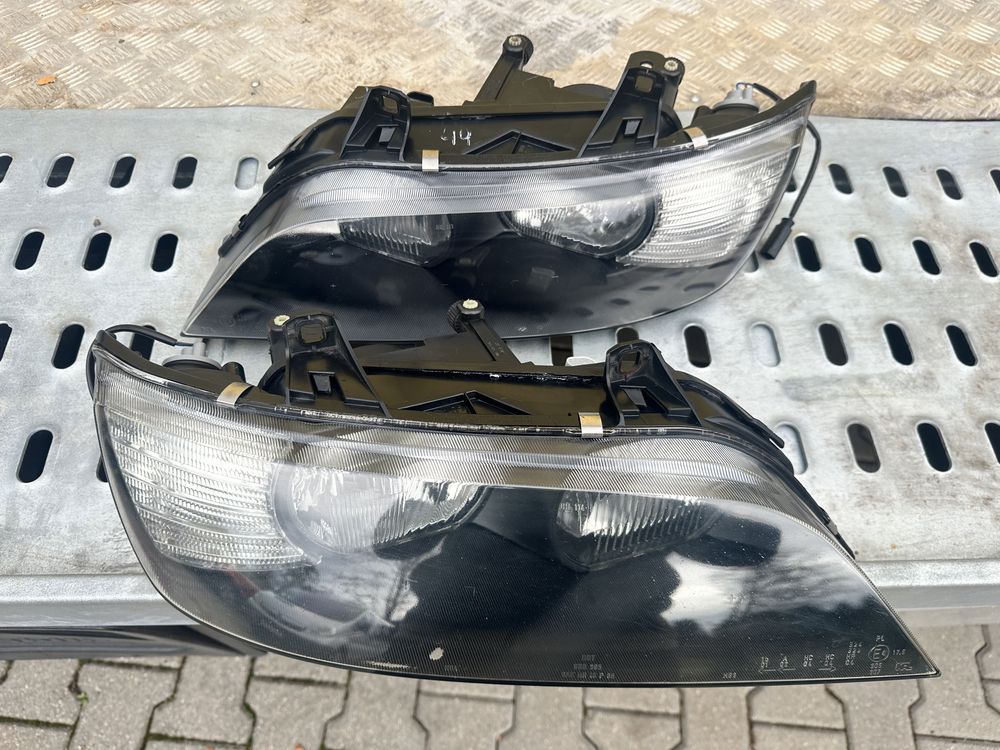 Lampy przednie BMW Z3 Z3M lewa prawa reflektory biały kierunek