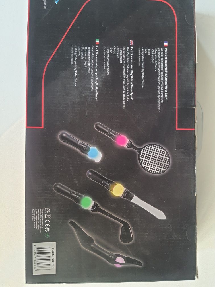 Nakładki na kontrolery move do PS3 miecz łuk