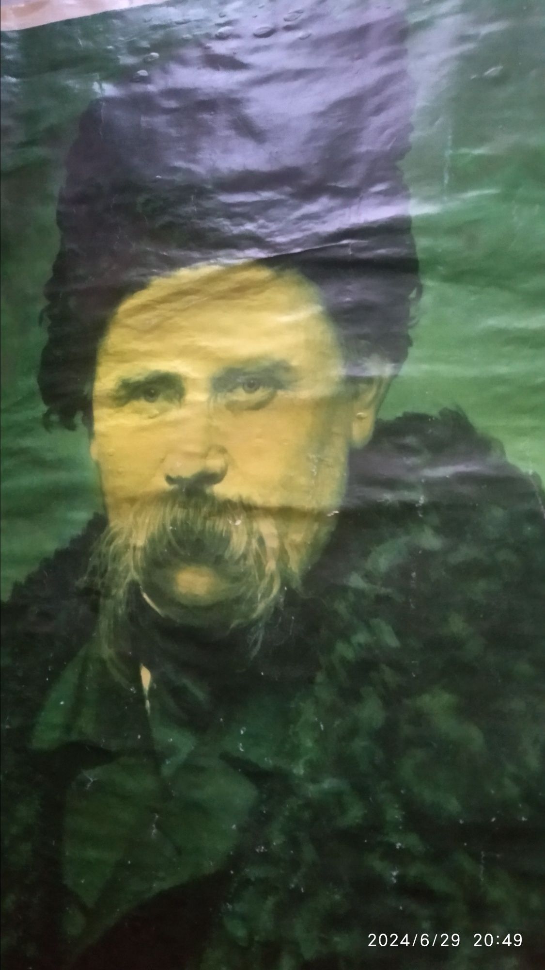 Портрет Тараса Шевченко Пушкина ЛенинаСССР Рамка для картин