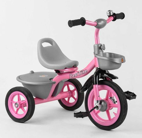 Новинка! Детский трехколесный велосипед "Best Trike BS"(резина колесо)