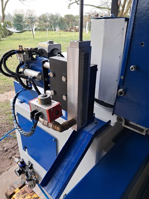 Linia do łączenia drewna GOMA KZ6 + prasa 6m, mikrowczepy