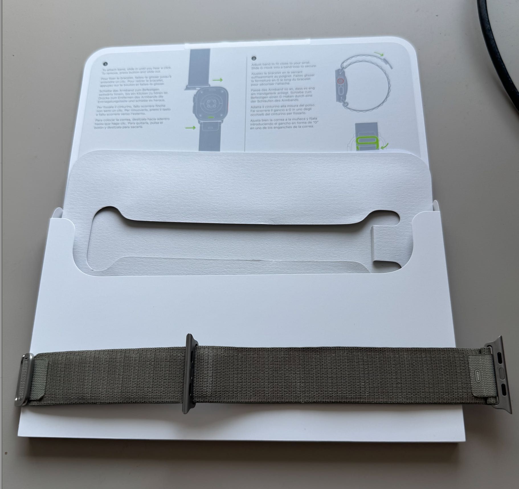 Alpine loop pasekk do Apple Watch Ultra rozmiar M 49MM oryginalny