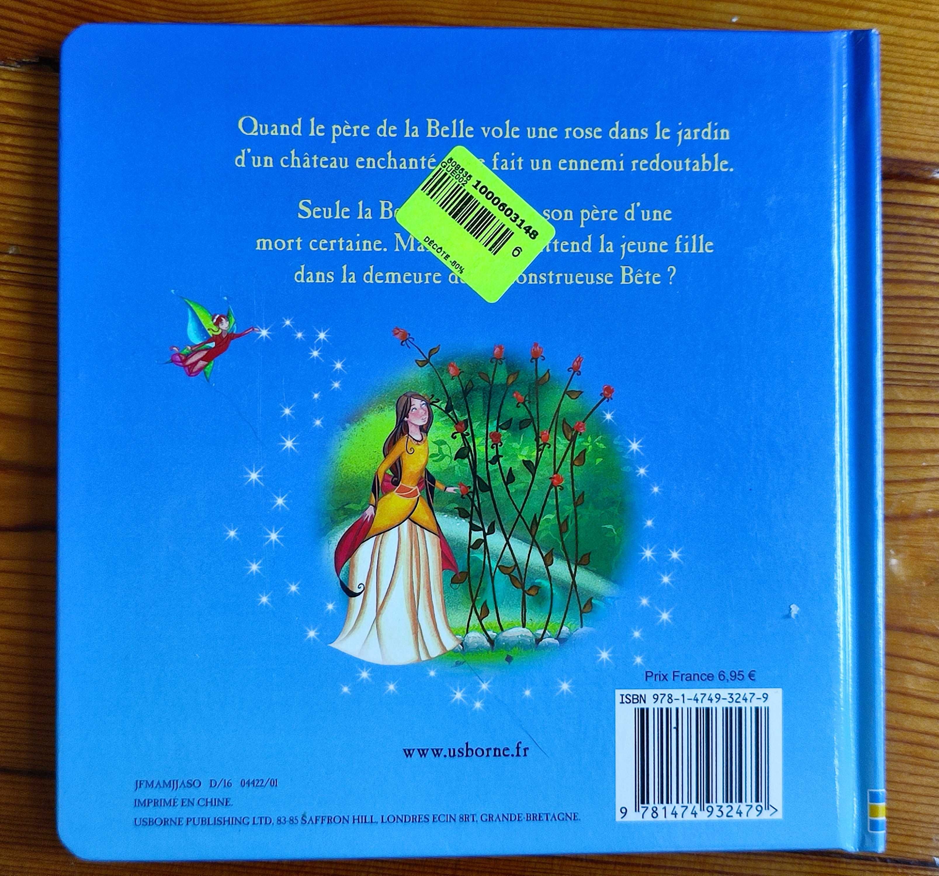 Książka po francusku Piękna i Bestia "La Belle et la Bete" NOWA