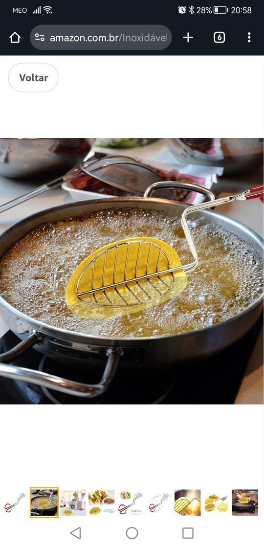 Tesoura Para fritar tacos