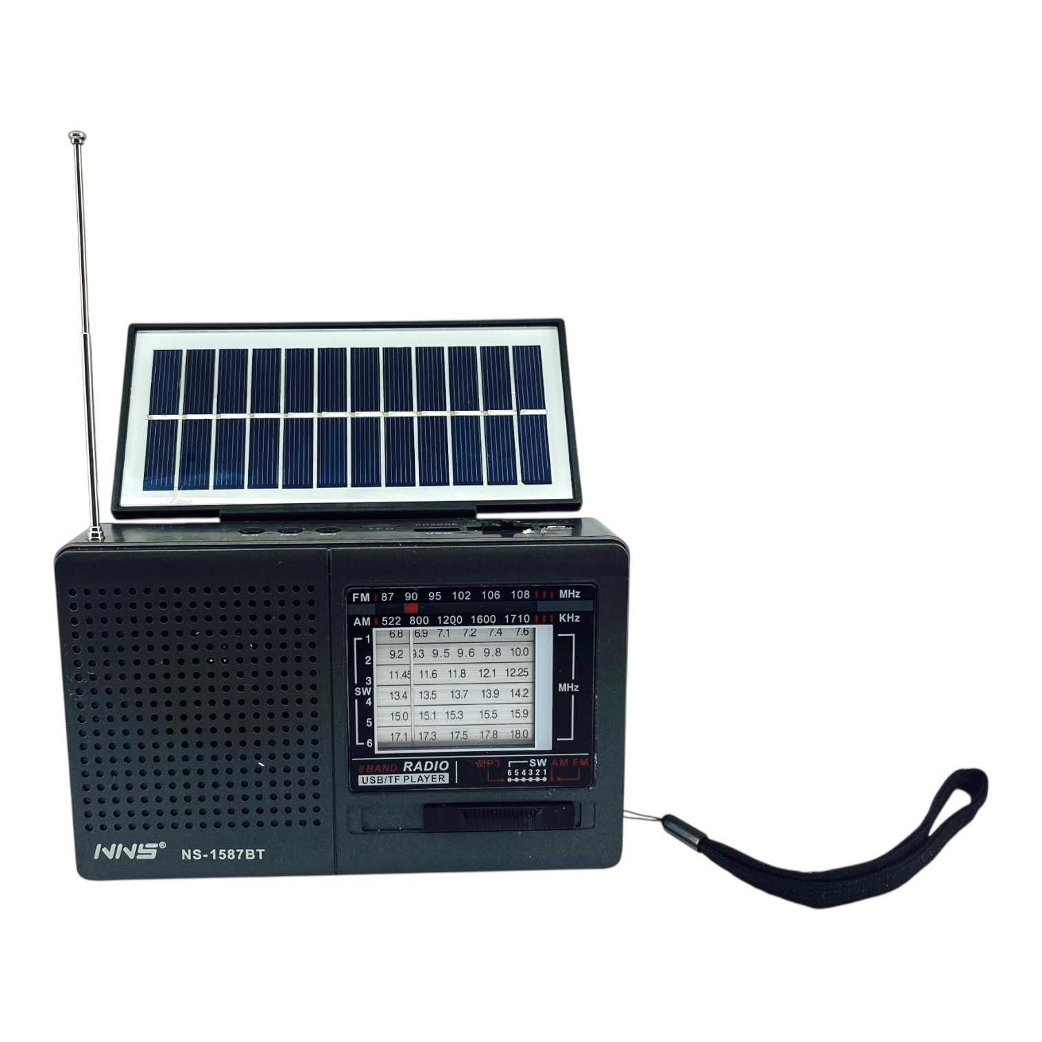 Radio Solarne BT NNS NS-1587BT z Latarką