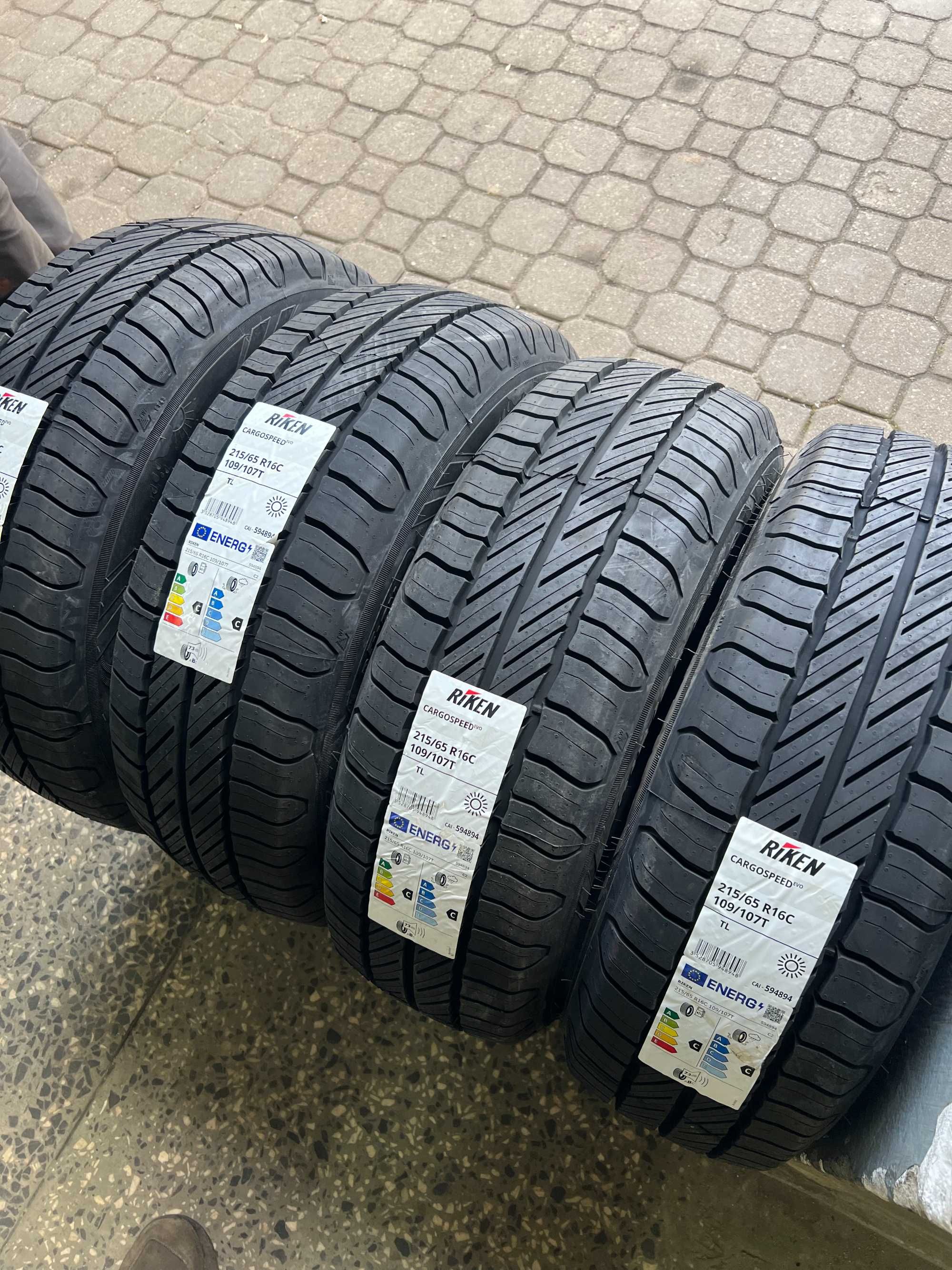 215/65r16c riken nowe opony letnie 2023r montaz w cenie