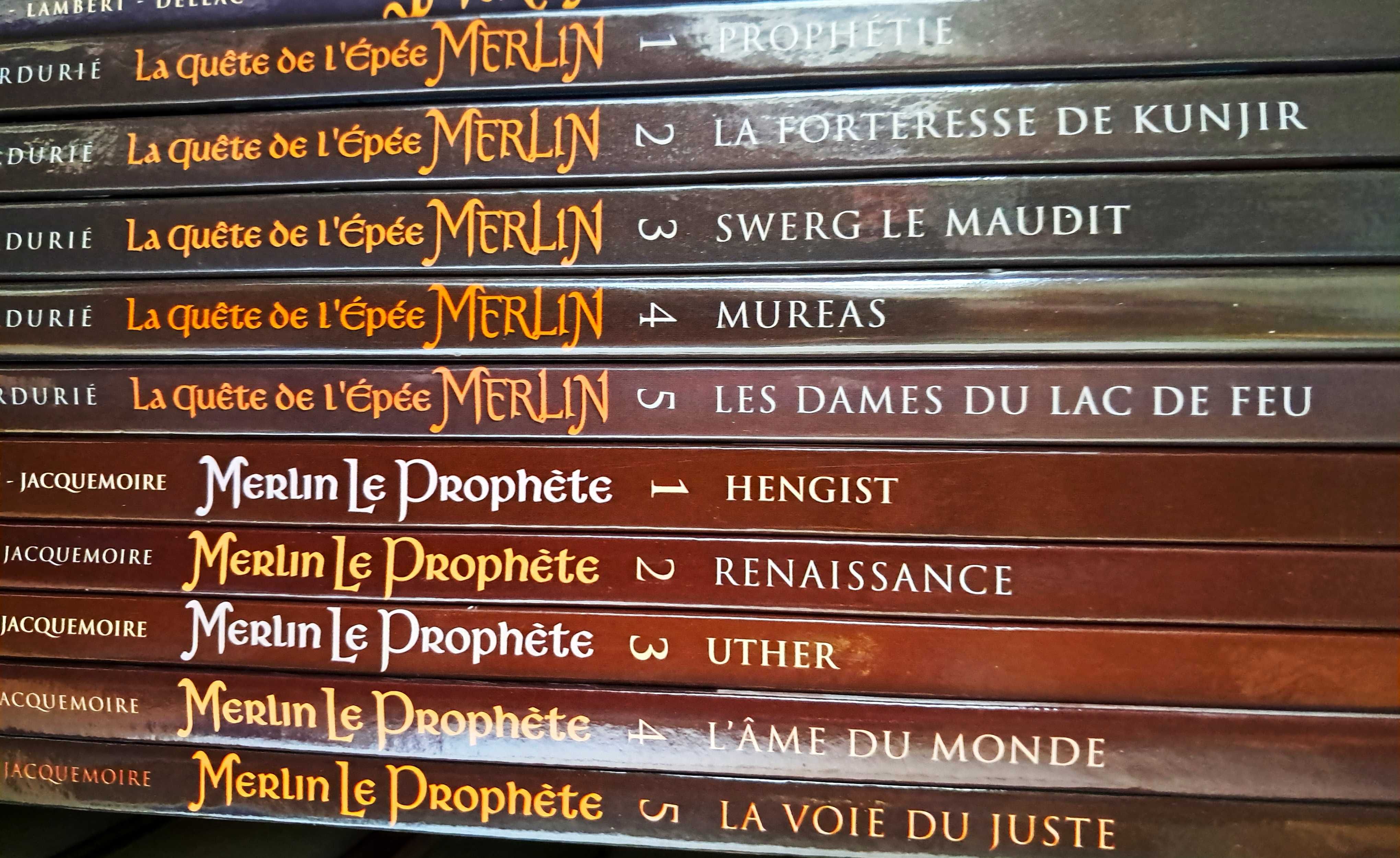 BD – Istin/Lambert, Demare, Goux & Vukić – Universo Merlin (francês)