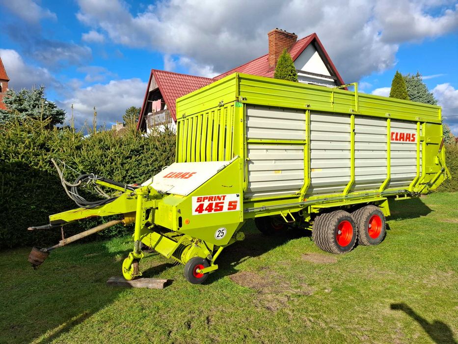 Przyczepa samozbierająca CLAAS SPRINT 445    SUPER STAN  10T.