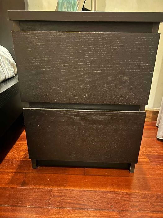 Mobília de quarto preta - Ikea