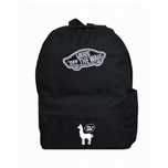 Plecak szkolny miejski Vans Old School Classic Czarny Custom Lama
