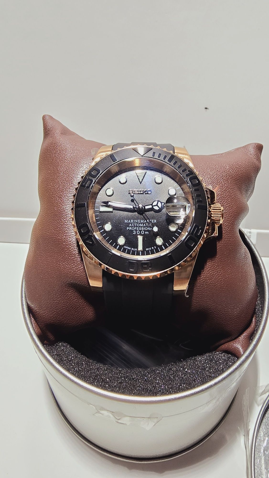 Seiko Submariner Automatic Black