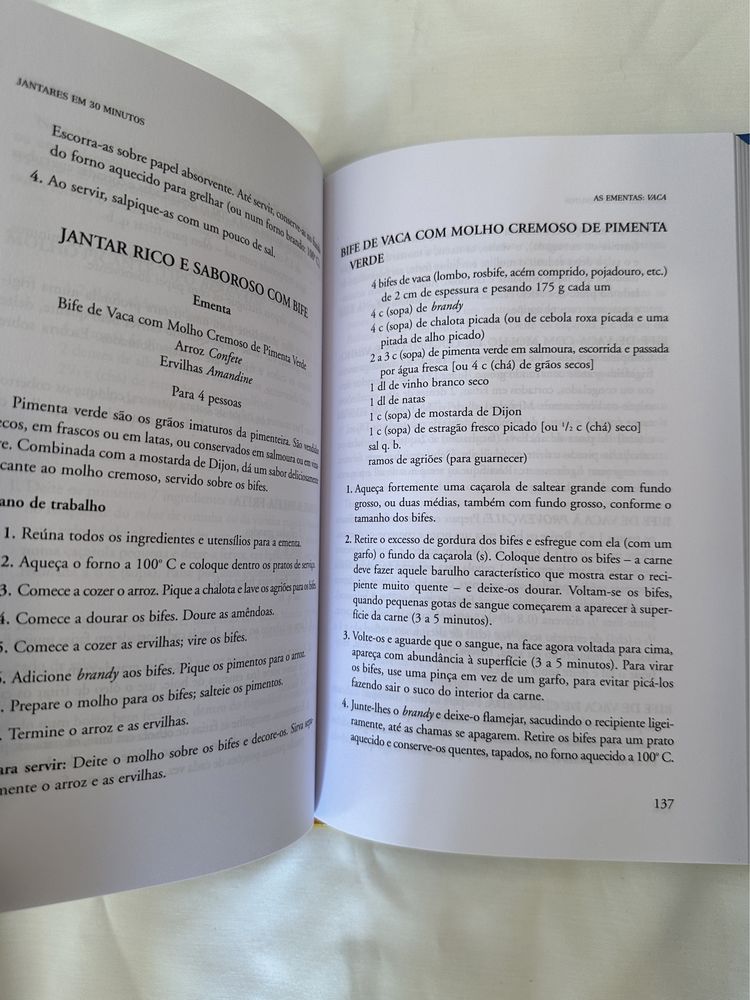 Jantares em 30 minutos, Circulo de Leitores