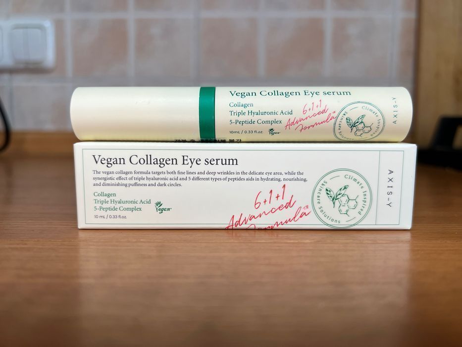 Зволожуюча сироватка навколо очей AXIS-Y - Vegan Collagen Eye Serum